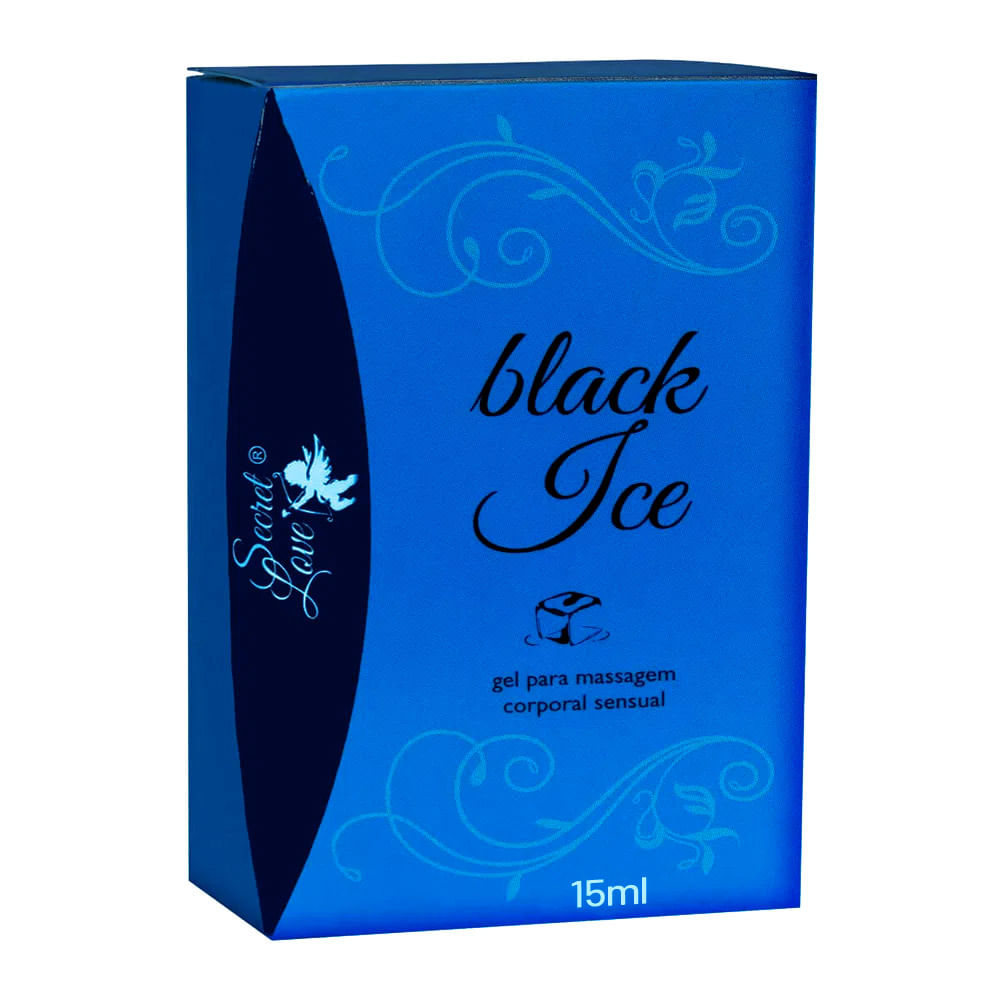 Black Ice Gel para Massagem Corporal Sensual 15ml Secret Love