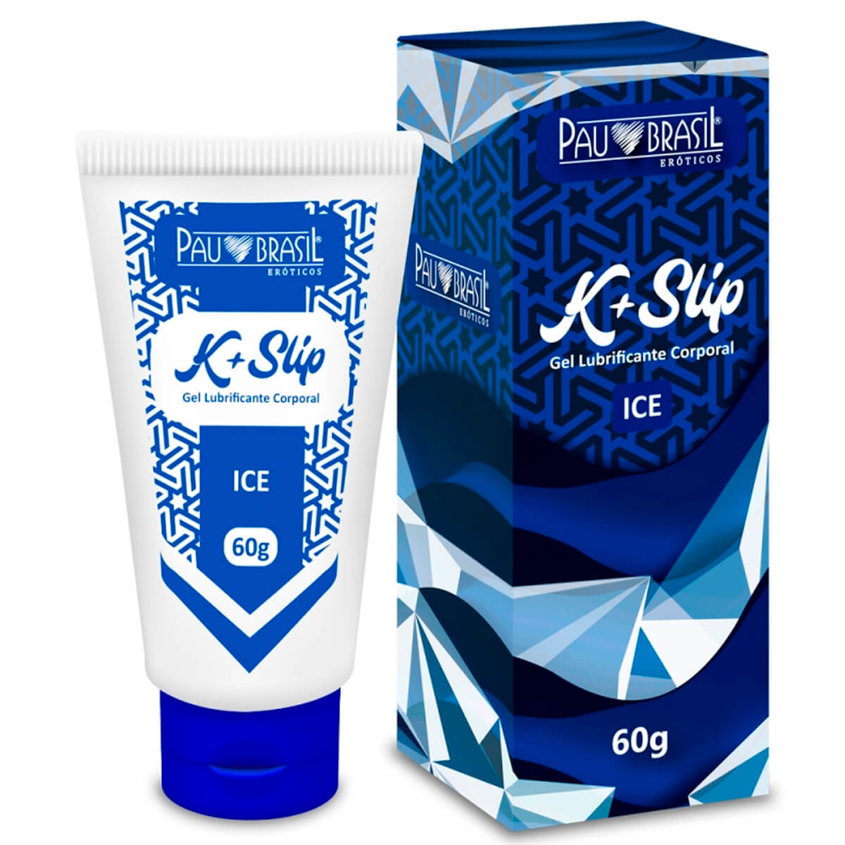 K+ Slip Gel Lubrificante Aromatizado Slip Ice 60 g Pau Brasil K+ Slip Gel Lubrificante Aromatizado Slip Ice 60 g Pau Brasil