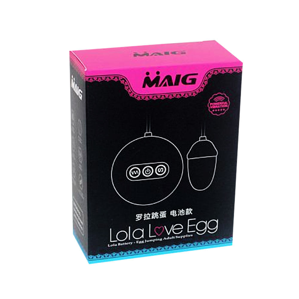 Lola Love Egg Vibrador Bullet com 16 Vibrações Potentes Sexy Import