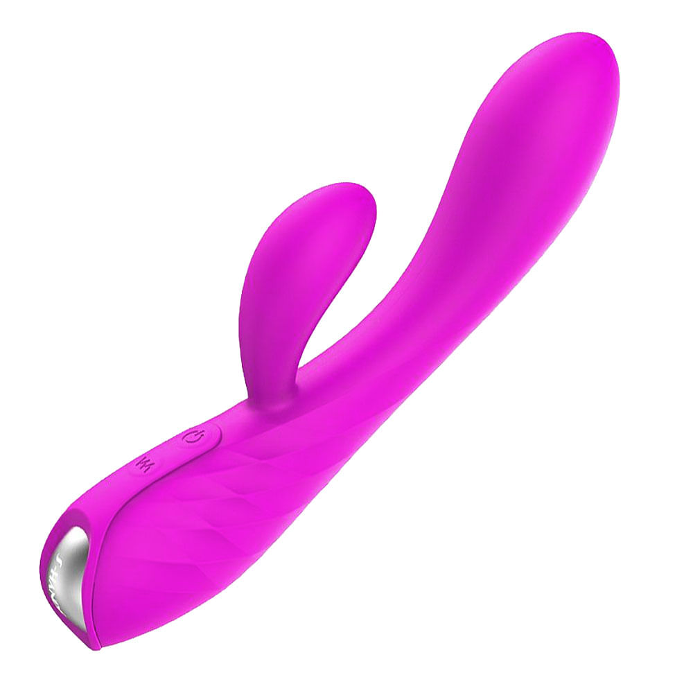 S-Hande Muses Vibrador de Ponto G com Estimulador de Clitóris Miss Collection S-Hande Muses Vibrador de Ponto G com Estimulador de Clitóris Miss Collection