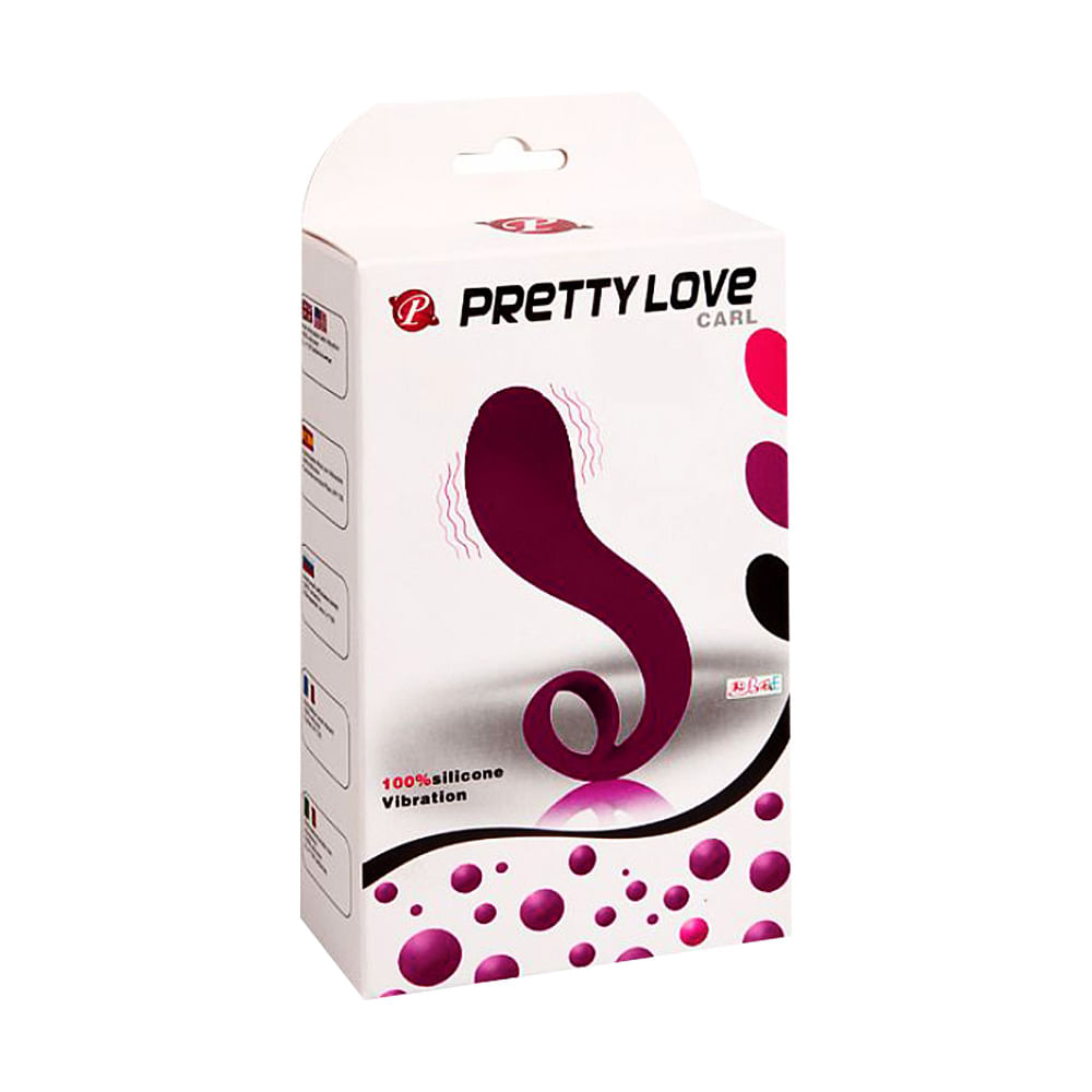 Pretty Love Carl Plug Anal com Vibro Miss Collection