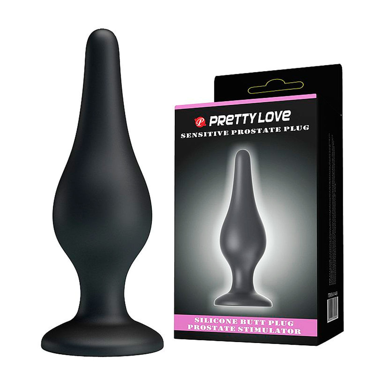 Pretty Love Plug Anal em Silicone Miss Collection