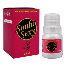 Sonho Sexy Gel Aromatizante Beijável 15ml Secret Love
