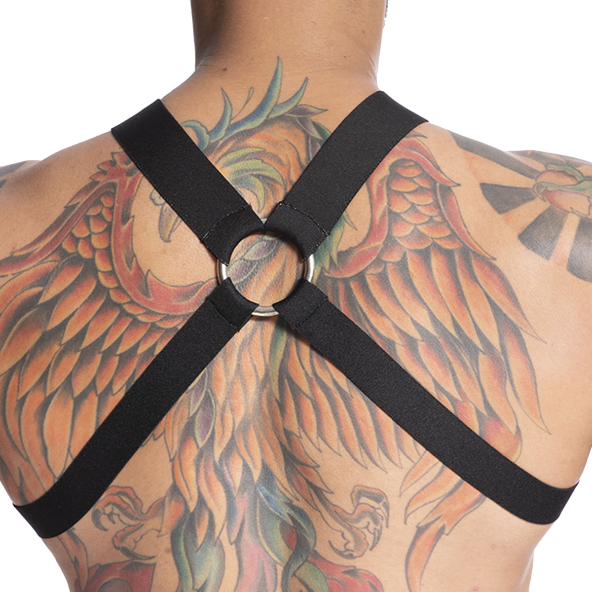 Harness em Elástico com Triangulo em Metal com Argola SD Clothing