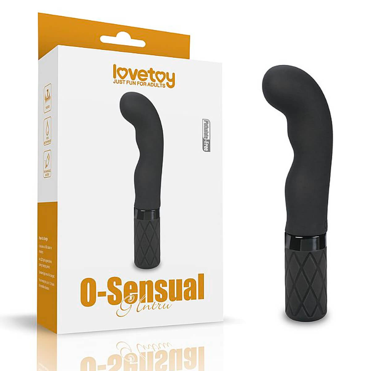 Lovetoy G Intru Massageador de Clitóris e Ponto G Sexy Import Lovetoy G Intru Massageador de Clitóris e Ponto G Sexy Import