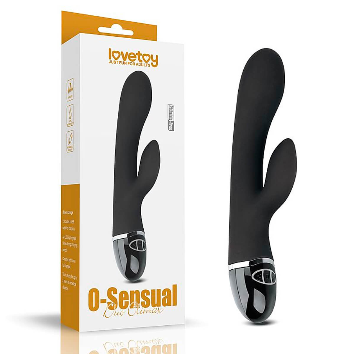 Lovetoy Duo Climax Massageador de Clitóris e Ponto G Miss Collection Lovetoy Duo Climax Massageador de Clitóris e Ponto G Miss Collection
