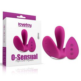 Lovetoy Remote Rider Plug Anal com Massageador de Clitóris Sexy Import