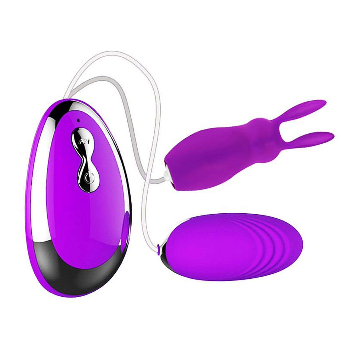 Green Baby Bullet Massageador de Clitóris em Formato de Coelho com 2 Cápsulas Miss Collection Green Baby Bullet Massageador de Clitóris em Formato de Coelho com 2 Cápsulas Miss Collection