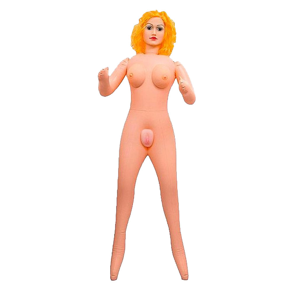 Boneca Inflável com Vagina e ânus em Cyberskin Miss Collection Boneca Inflável com Vagina e ânus em Cyberskin Miss Collection