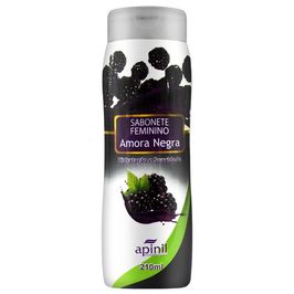 Sabonete Íntimo Líquido Feminino Aroma de Amora Negra 200ml Apinil