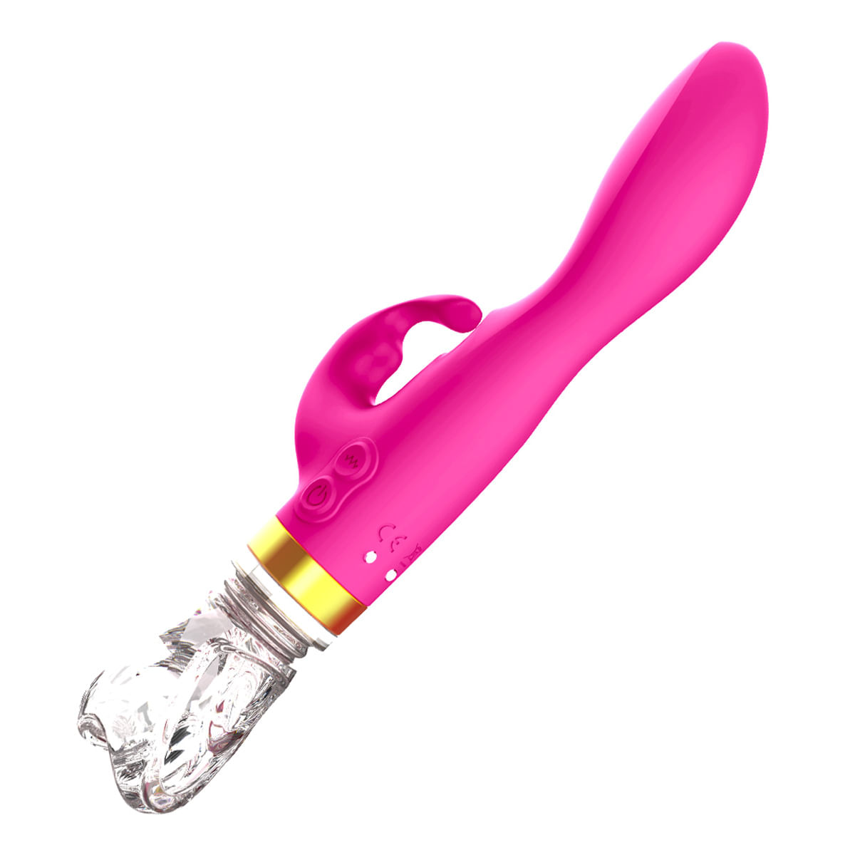 Vibrator Hantewei AV-01 Vibrador Ponto G com Estimulador Clitoriano Vip Mix