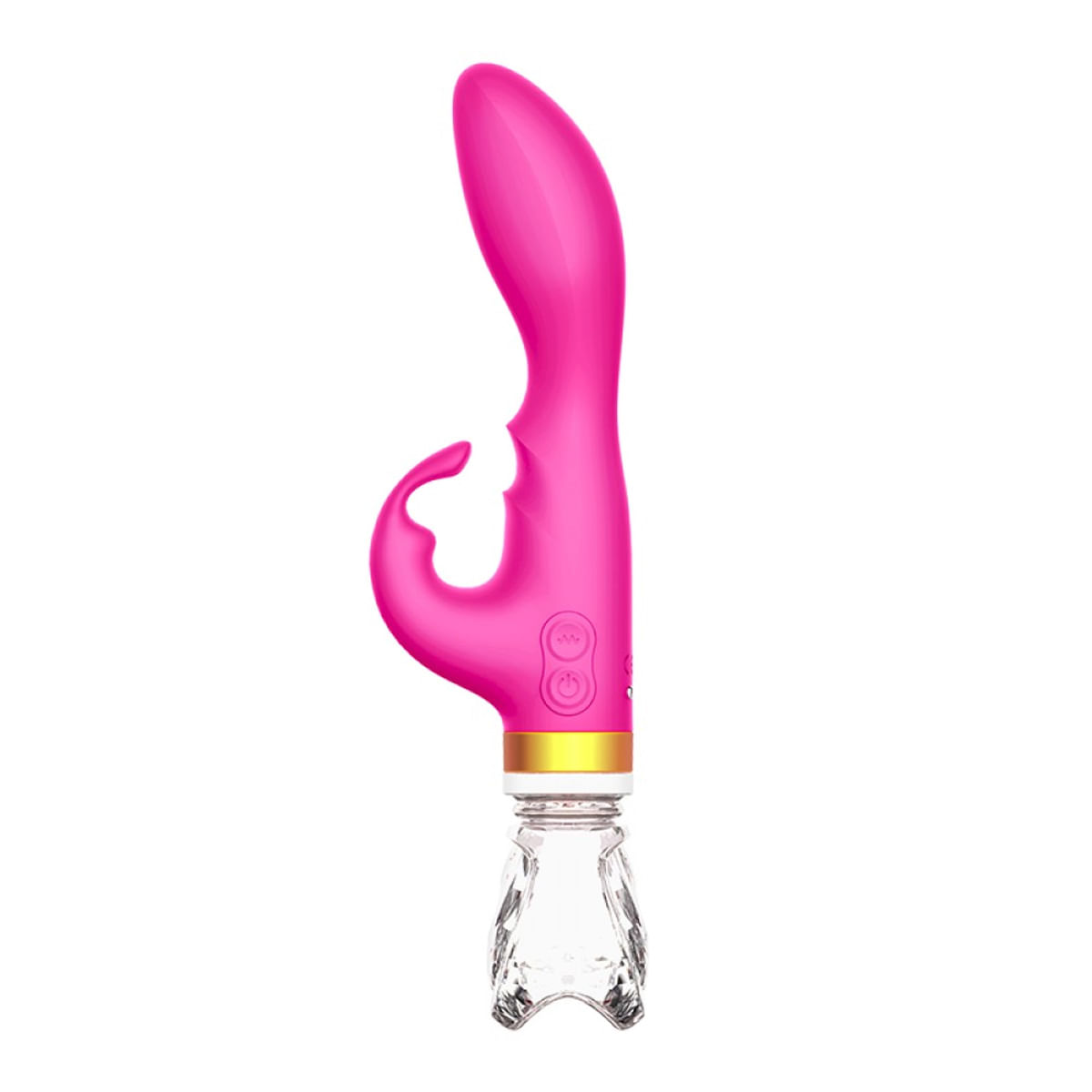 Vibrator Hantewei AV-01 Vibrador Ponto G com Estimulador Clitoriano Vip Mix