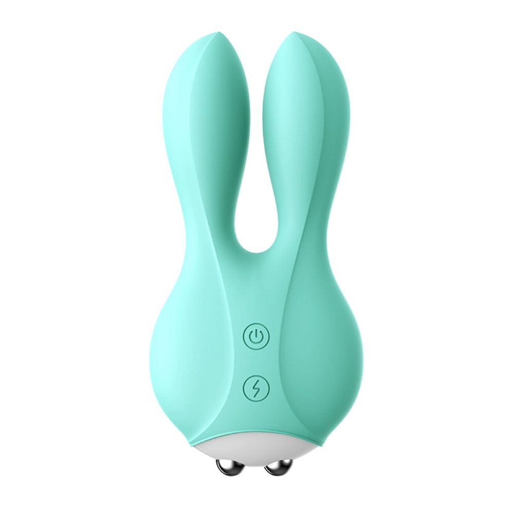 Lilo rabbit vibrador com estimulador de clitóris com 10 modos de vibração e choques vip mix