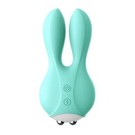 Lilo Rabbit Vibrador com Estimulador de Clitóris com 10 Modos de Vibração e Choques Vip Mix
