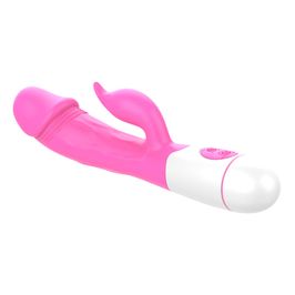 Bass Vibrador Recarregável com Estimulador Clitoriano com 30 Modos de Vibração Vip Mix
