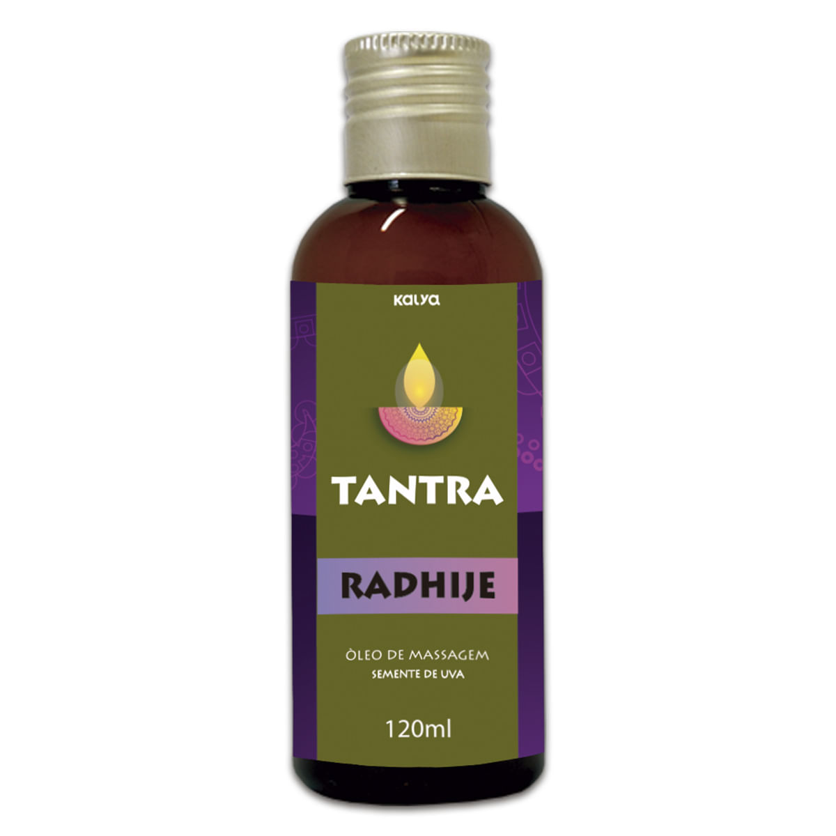 Tantra Radhije Óleo Vegetal para Massagem Tântrica 120ml Kalya Tantra Radhije Óleo Vegetal para Massagem Tântrica 120ml Kalya
