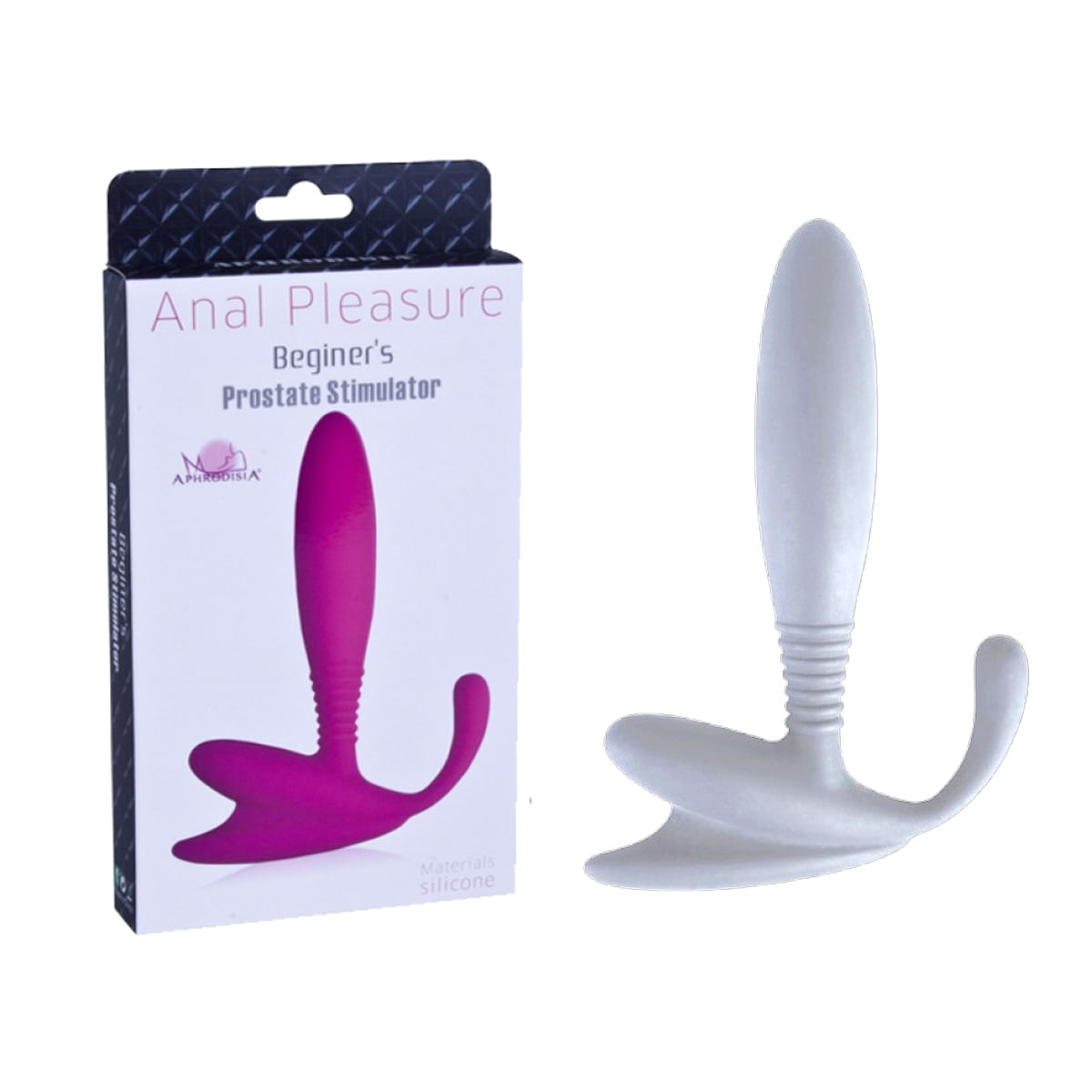 Estimulador de próstata Duplo em silicone Estimulador de próstata Duplo em silicone