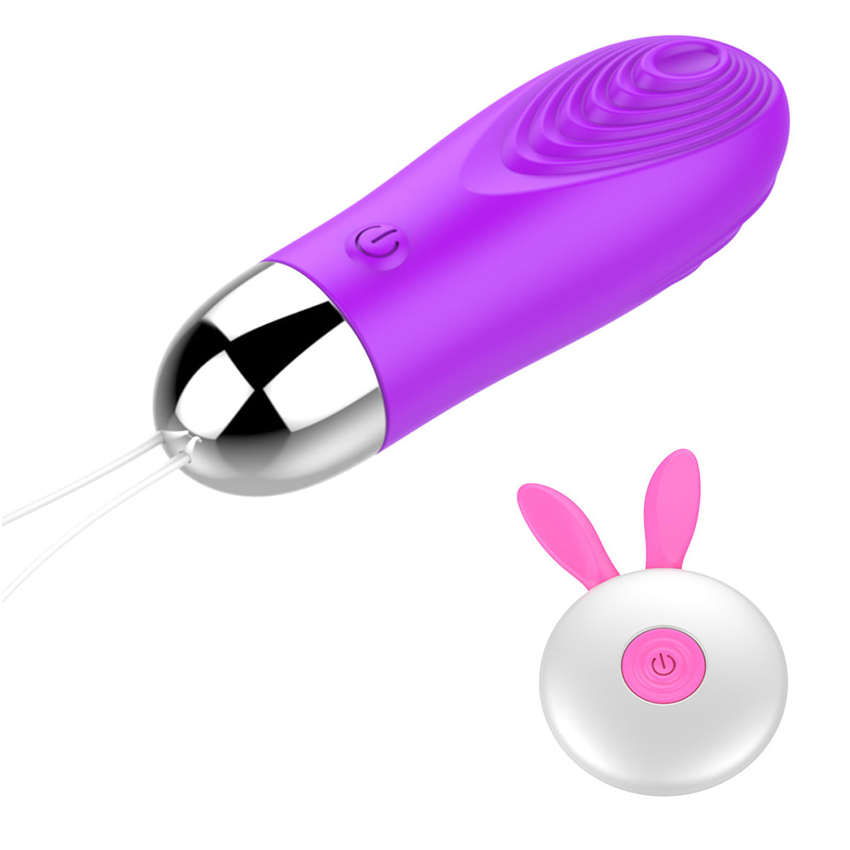 Vibrador Bullet com 12 vibrações em Silicone Cirúrgico e ABS Miss Collection