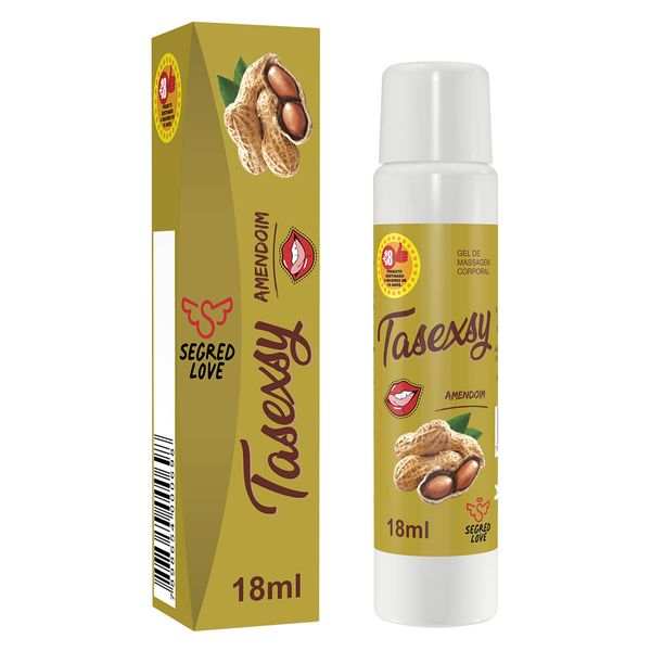 Tasexsy Gel de Massagem Corporal Beijável que Esquenta 18ml Secret Love