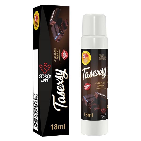 Tasexsy Gel de Massagem Corporal Beijável que Esquenta 18ml Secret Love