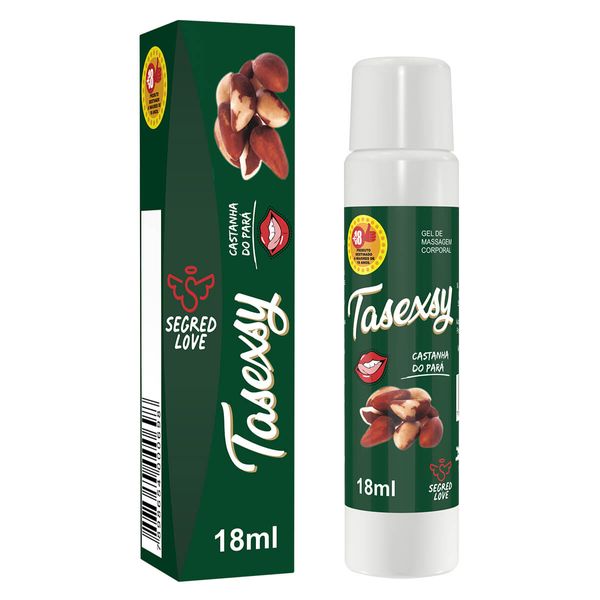 Tasexsy Gel de Massagem Corporal Beijável que Esquenta 18ml Secret Love