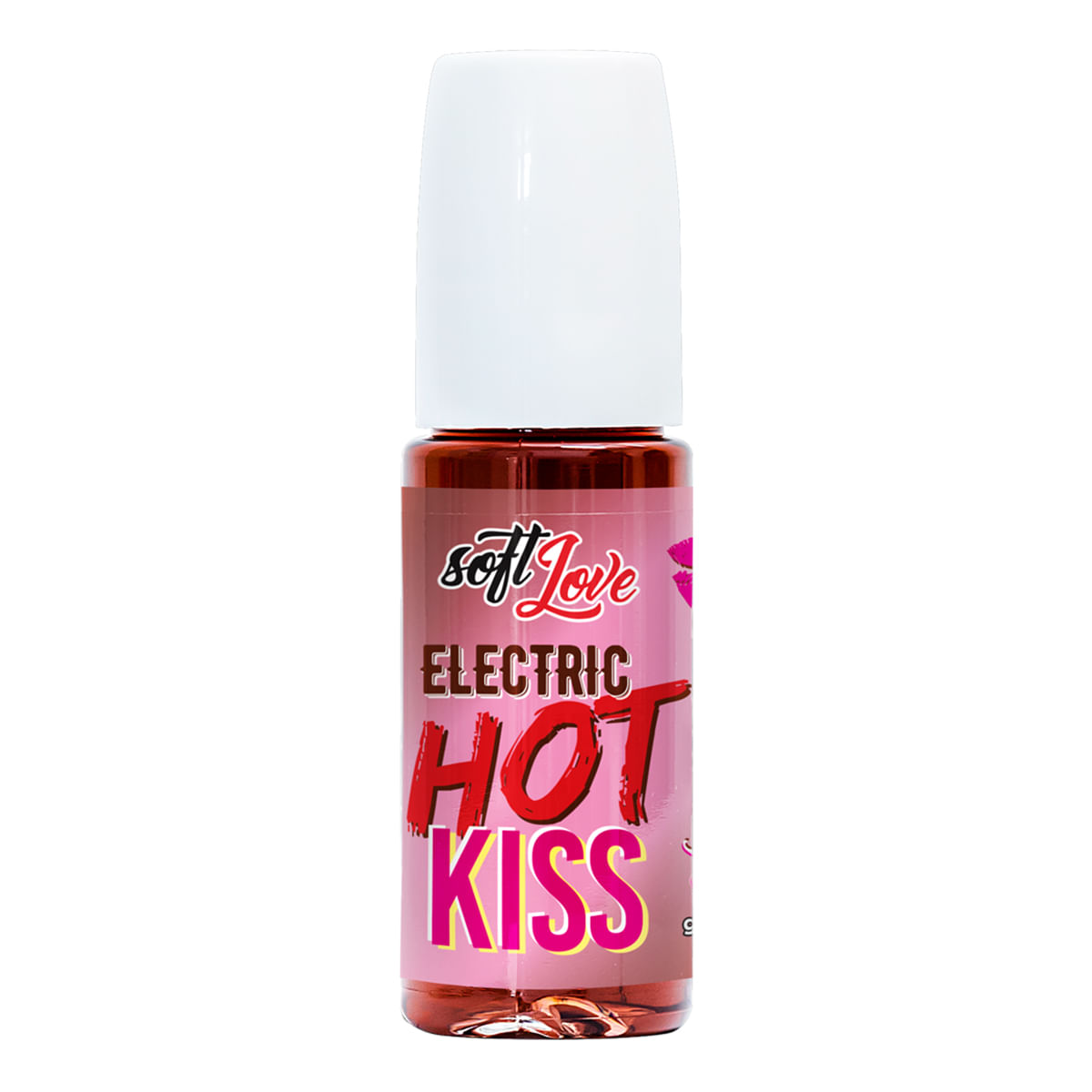 Gloss Eletric Hot Kiss Morango com Chocolate Roll-on Soft Love