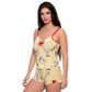 Short Doll Estampado com Laço em Cetim Hot Love