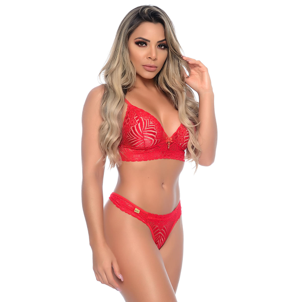Conjunto com Calcinha Safada Patitex