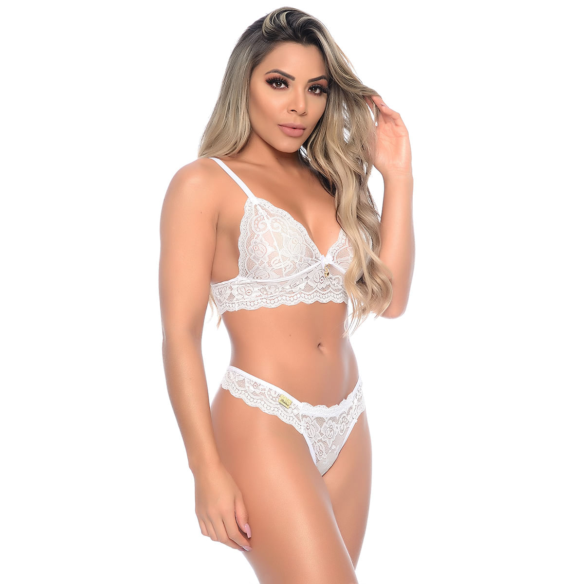 Conjunto com Calcinha Safada Patitex