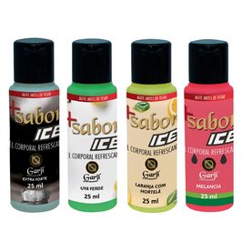 Mais Sabor Ice Gel Corporal Refrescante 25ml Garji
