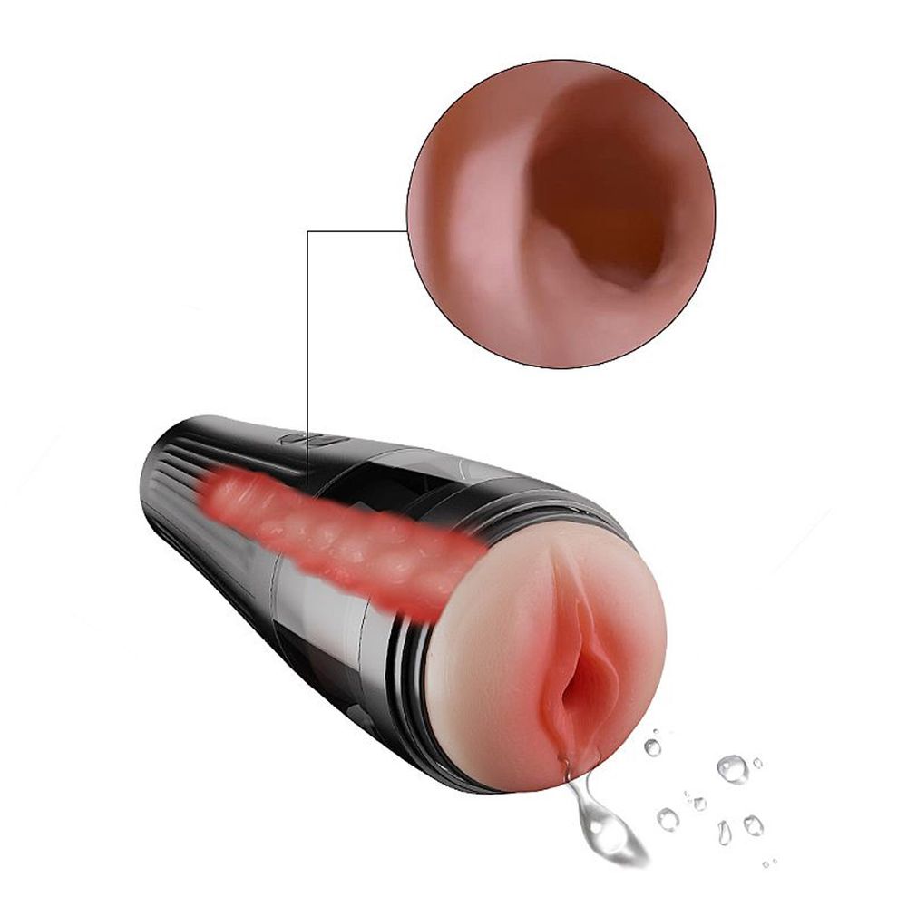 Vibrador Masculino Lanterna com 7 modos de vibração Black Friday