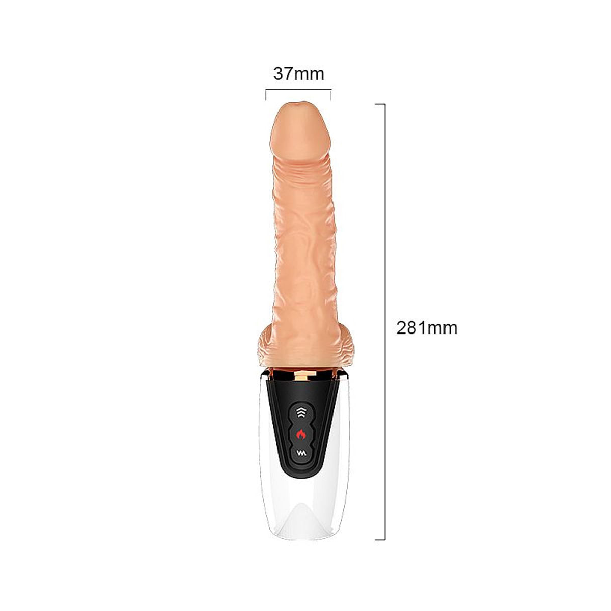 Sex Massage Madge Vibrador Vai e Vem Sexy Import