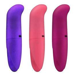 Vibrador ponto G em ABS com textura aveludada Vip Mix