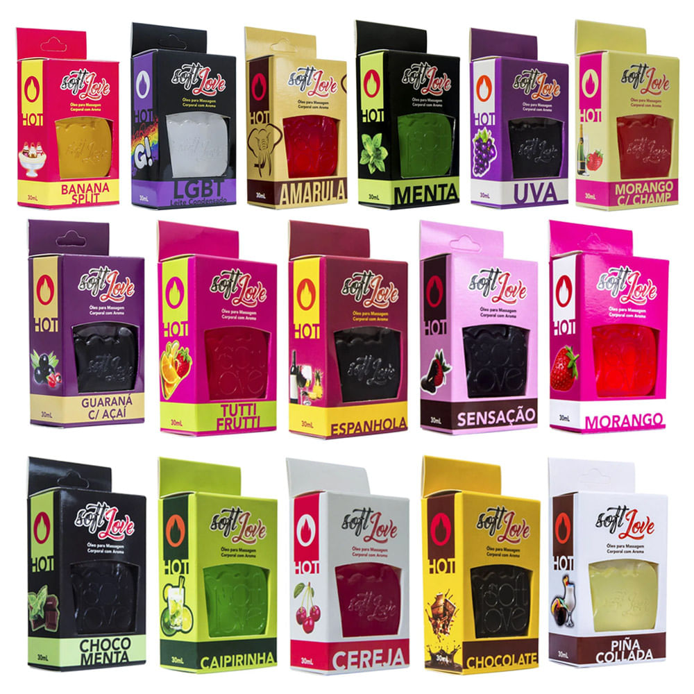 Hot para Massagem 30ml Soft Love