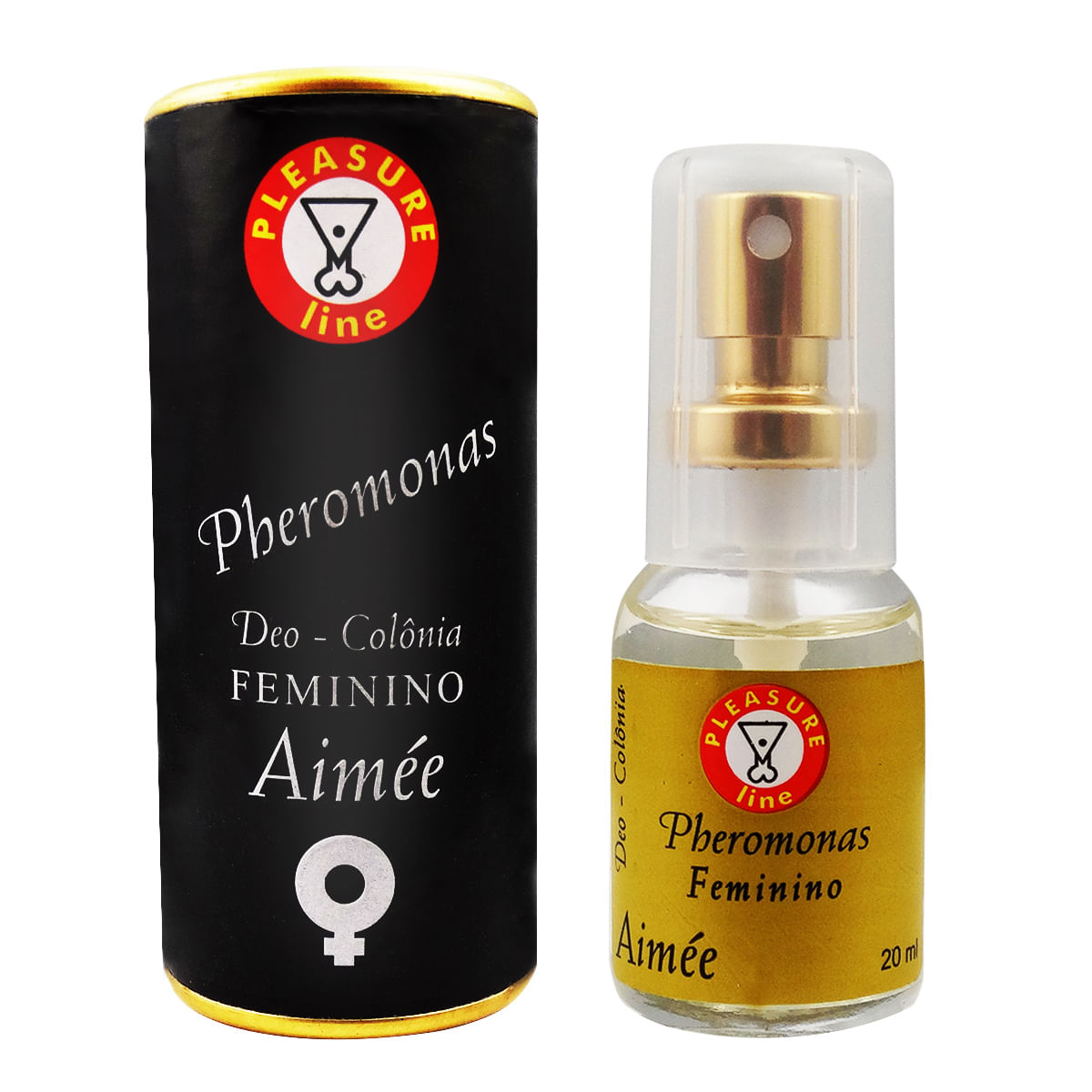 Pheromonas Aimée Deo Colônia Feminina 20ml Pleasure Line