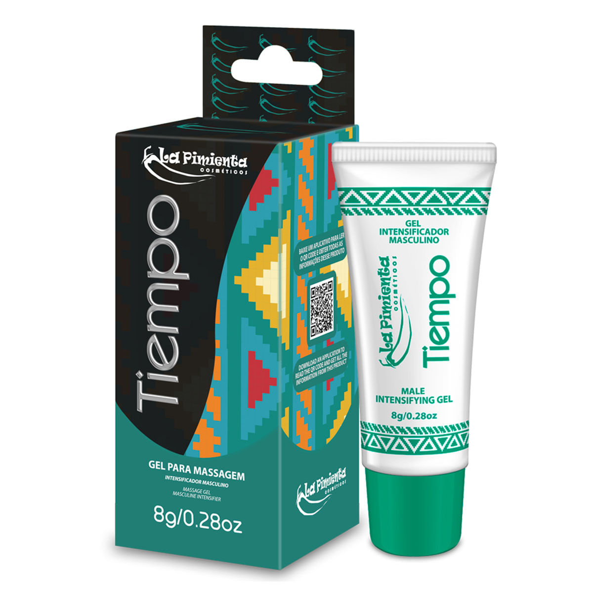 Tiempo Gel Prolongador Masculino 8g La Pimienta Tiempo Gel Prolongador Masculino 8g La Pimienta