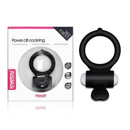 Lovetoy Heart Anel Peniano com Estimulador Clitoriano Sexy Import