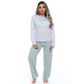 Pijama Feminino Calça Listrada com Manga Comprida Victory