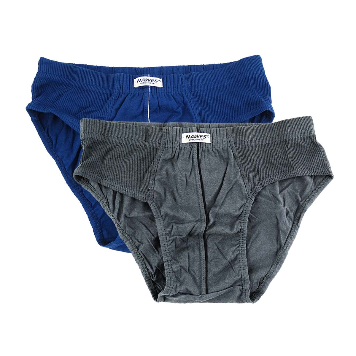 Kit 3 Cuecas Slip em Algodão com Vies Nawes