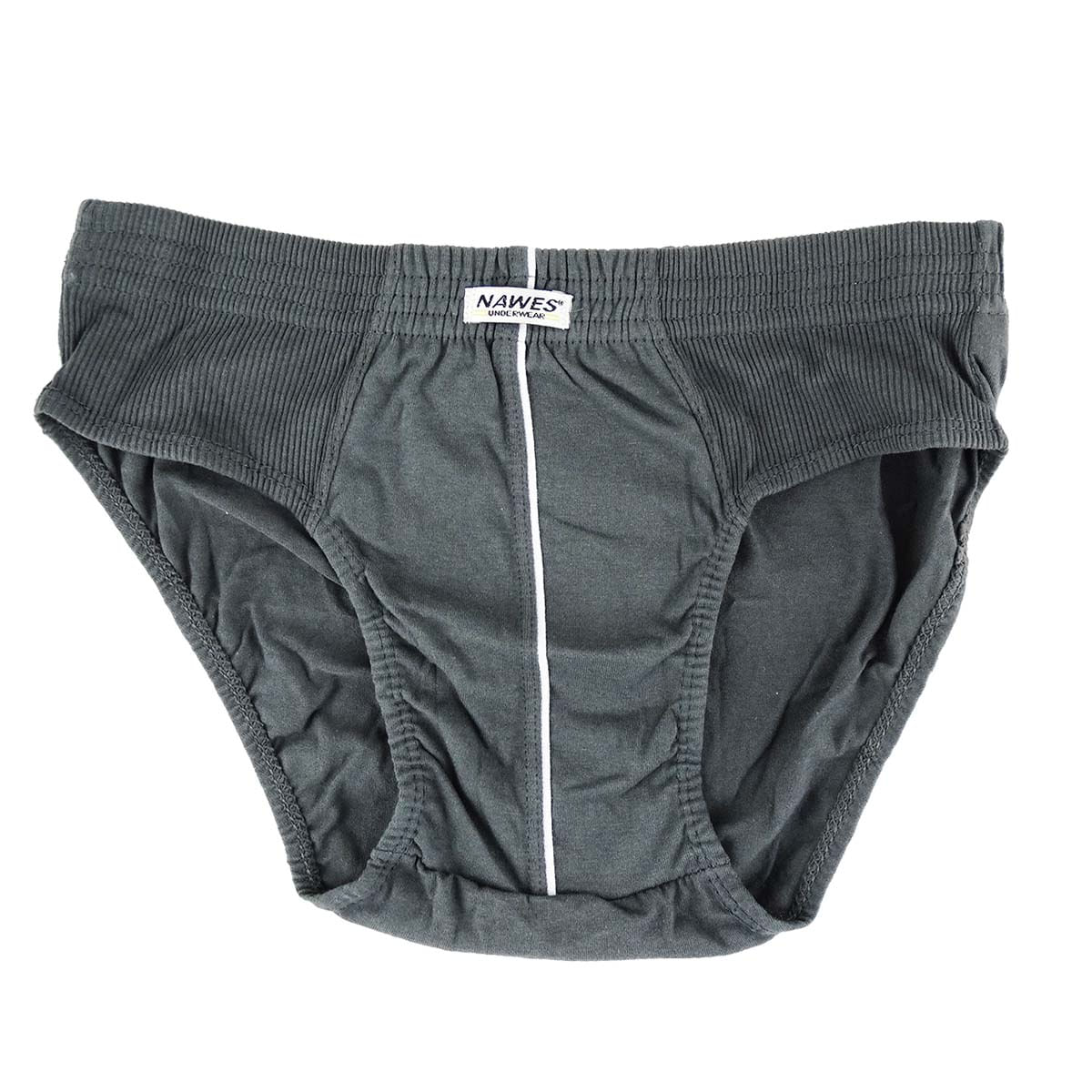 Kit 3 Cuecas Slip Adulto em Algodão Nawes