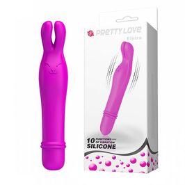Pretty Love Elvira Estimulador Feminino em Formato de Coelho com 10 Modos de Vibração Sexy Import