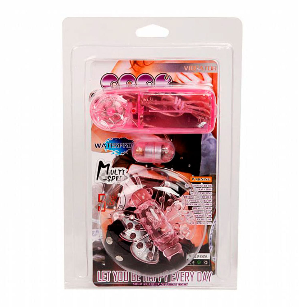 Cinta Massageadora em Formato de Borboleta Multivelocidades Sexy Import