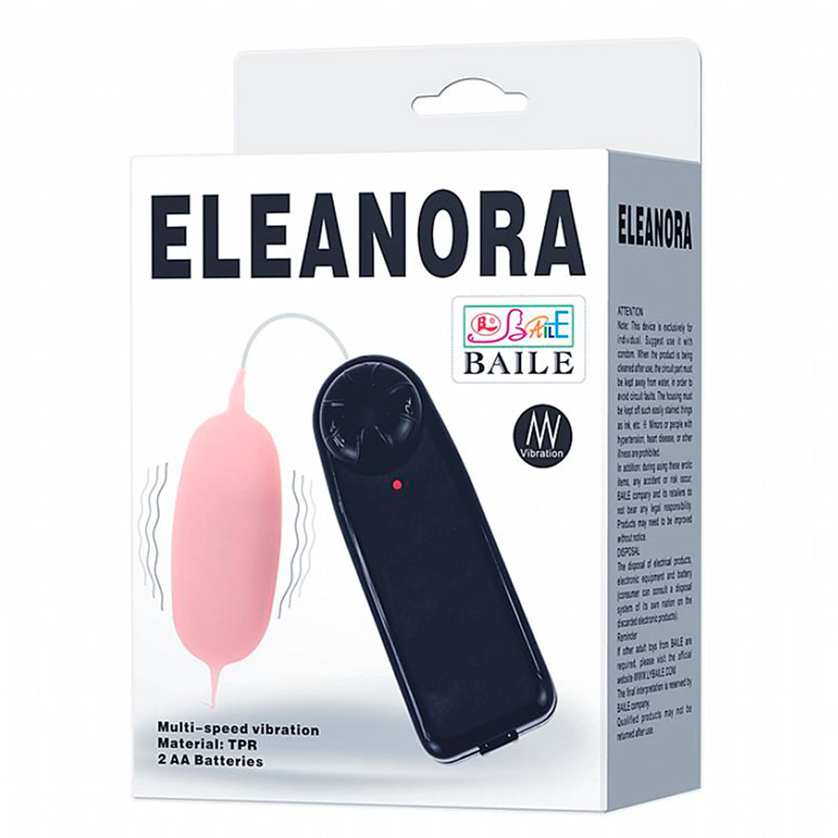 Baile Eleanora Cápsula Vibratória Multivelocidades Sexy Import