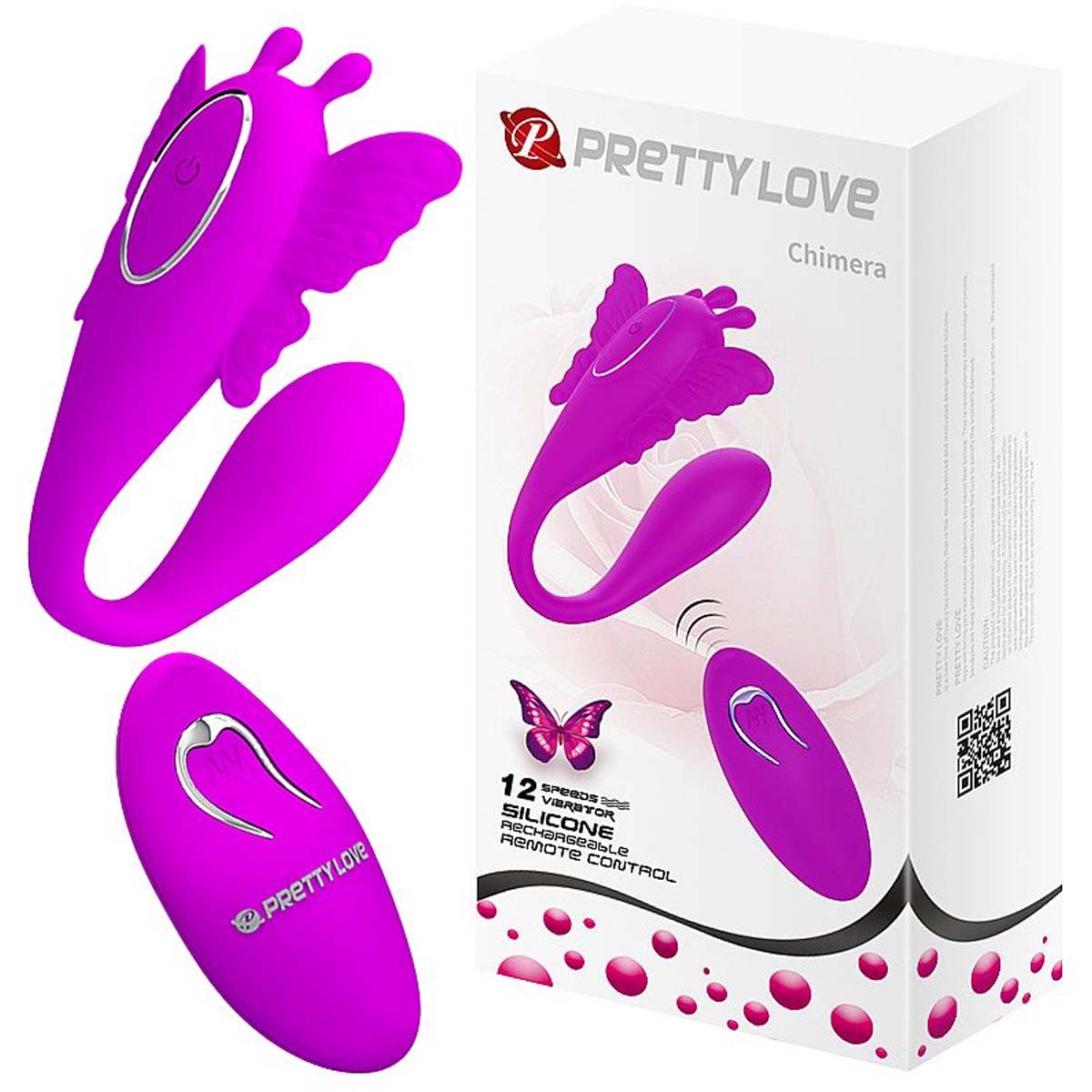 Pretty Love Chimera Massageador de Casal Sexy Import Pretty Love Chimera Massageador de Casal Sexy Import