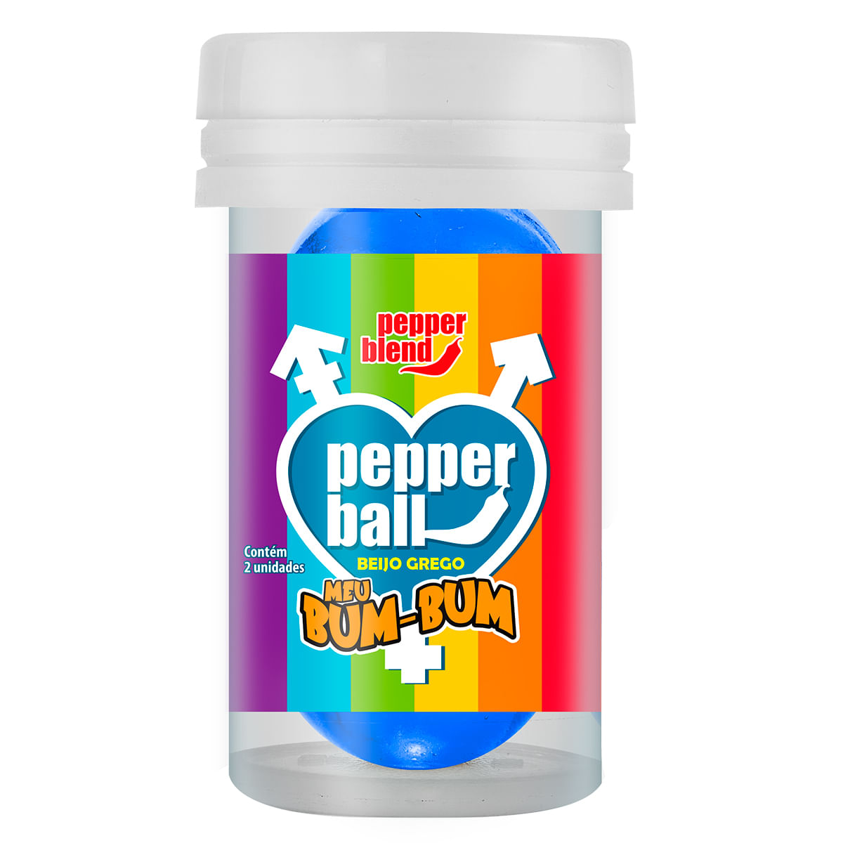 Pepper Ball Meu Bum Bum Beijo Grego Linha Pepper Pride Pepper Blend