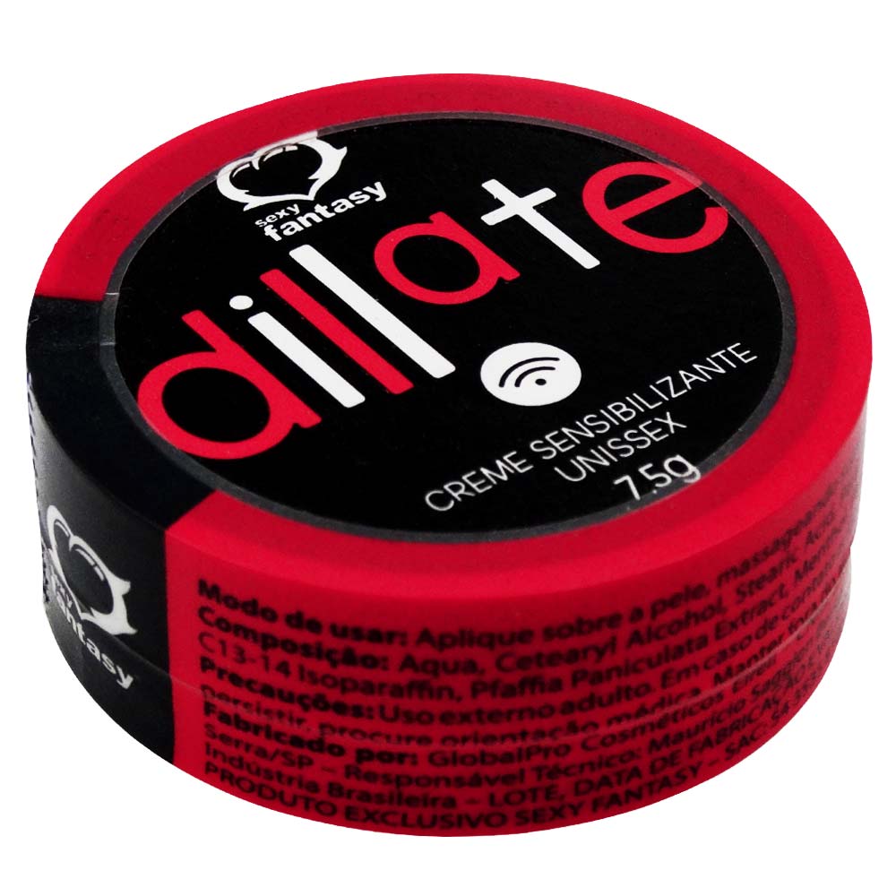 Dillate Creme Sensibilizante Unissex 7,5g Sexy Fantasy