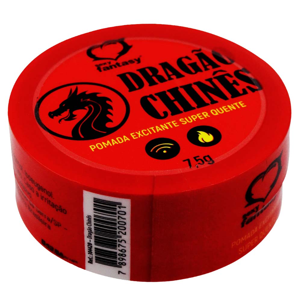 Dragão Chinês Pomada Excitante Super Quente 7,5g Sexy Fantasy