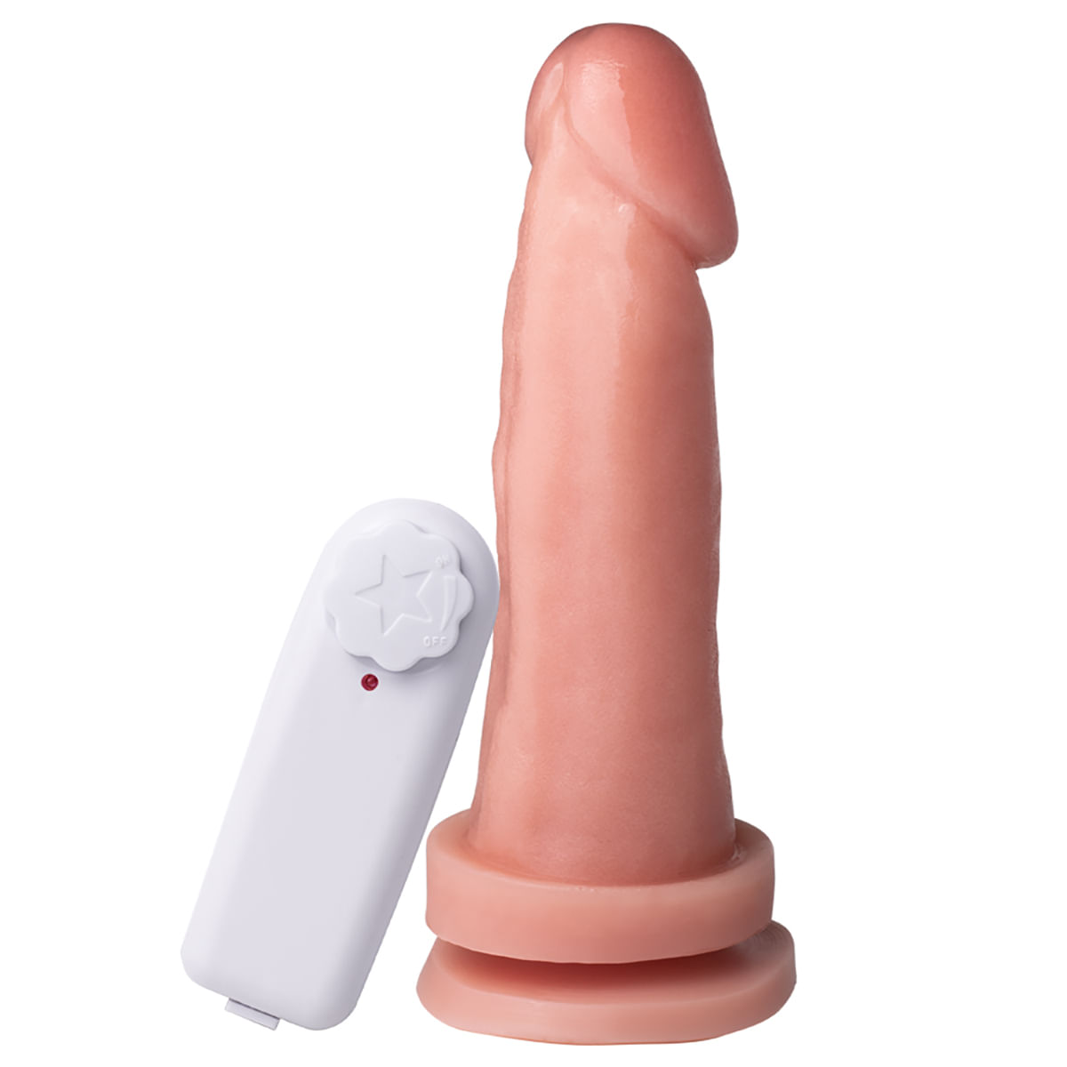Mon Plaisir Prótese Maciça Realística com Vibro Interno e Ventosa 17 x 4,0 cm Soulsex Mon Plaisir Prótese Maciça Realística com Vibro Interno e Ventosa 17 x 4,0 cm Soulsex
