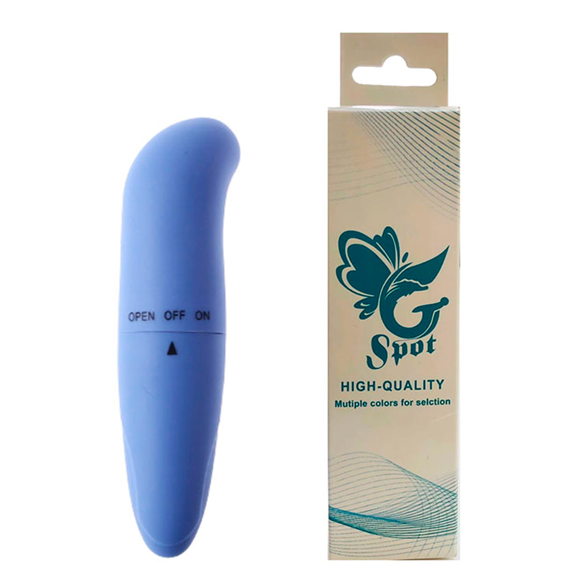 G-Spot Vibrador Ponto G em ABS 3R Import