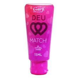 Deu Match Gel Comestível Excitante 15ml Garji